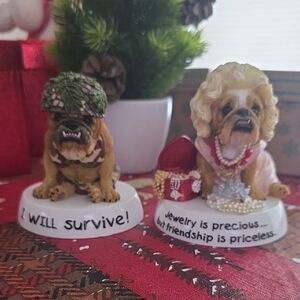 Bulldog Figurines Zelda Wisdom